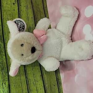 Vintage Starbucks Bearista Bear 10th Edition Lamb Sheep Plush Stuffed Animal Toy